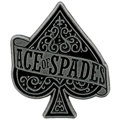 Afbeelding van Motorhead Ace Of Spades Pin Zwart/Zilverkleurig