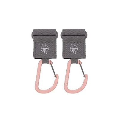 Afbeelding van Lässig Tassen Haken Buggy 2st. Grey