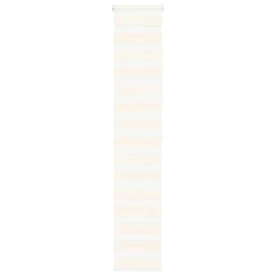 Afbeelding van vidaXL Zebra rolgordijn 40x200 cm stofbreedte 35,9 marmerbeige
