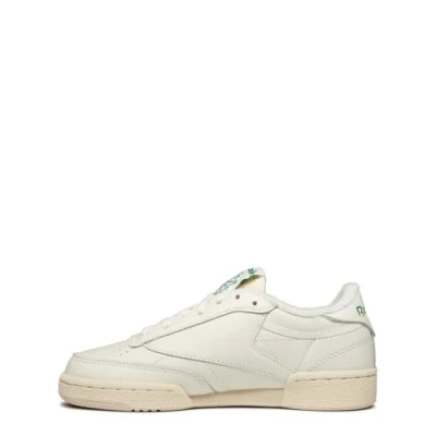 Afbeelding van Reebok Classic CLUB C 85 Vintage Sneakers laag, Dames, Maat: 40.5, Chalk/alabaster/glen green Leer en textiel