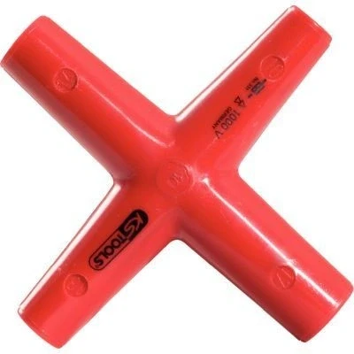 Afbeelding van KS Tools, Spanner, Kruissleutel met beschermende isolatie, 13x17x19x22mm (22 mm)