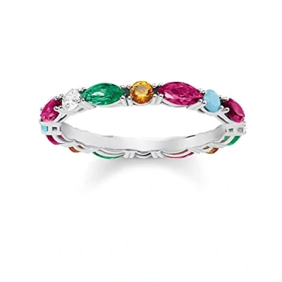 Afbeelding van Thomas SABO Ring silvercoloured, Dames, Maat: 54, Silver coloured