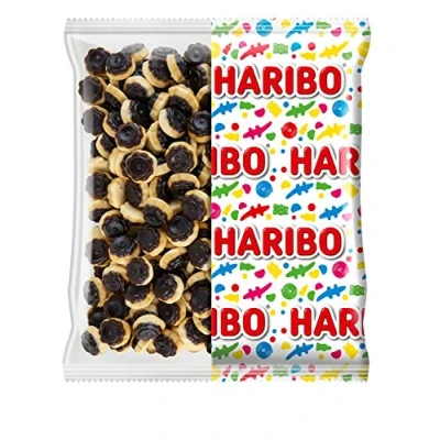 Image de HARIBO Flanbolo Caramel Bonbons Aromatisés au Sachet Vrac 1,5 kg
