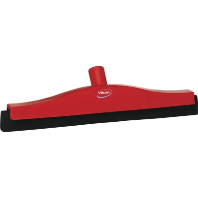 Afbeelding van Vikan Floor Squeegees with Fixed Neck Classic wiper, Nek Polypropylene, Black Foam rubber Cassette 40cm Wide Red