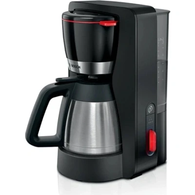 Afbeelding van Bosch TKA6M273 MyMoment Koffiezetapparaat RVS thermoskan Zwart