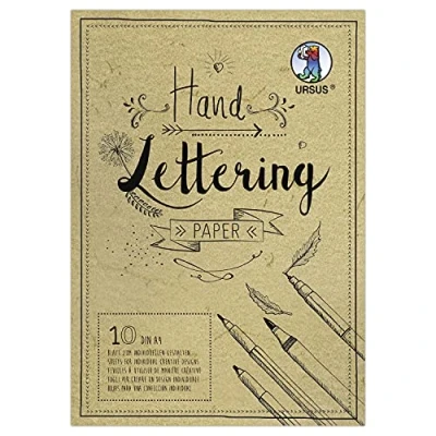 Afbeelding van Handlettering Papier Olifant huid Chamois, A4