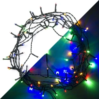 Afbeelding van Standaard kerstverlichting 9 meter PerfectLED (80 LEDs, Binnen/Buiten, Gekleurd)