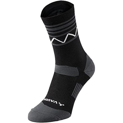 Afbeelding van Vaude Bike Sokken half lang fietssokken zwart/wit