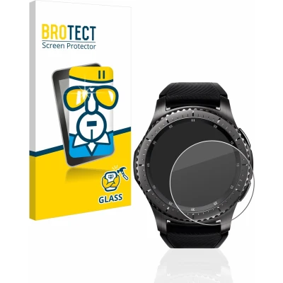 Afbeelding van BROTECT Glas Screenprotector voor Samsung Gear S3 Frontier / Classic Gehard Beschermglas 9H