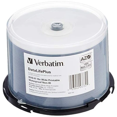 Image de Verbatim DataLifePlus DVD R x 50 4.7 Go support de stockage