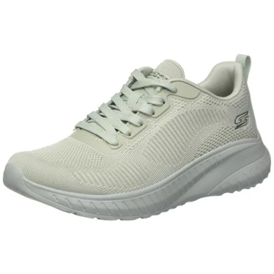 Afbeelding van Skechers Sport BOBS Squad Chaos Sneakers laag, Dames, Maat: 37.5, Sage Textiel
