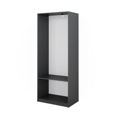 Afbeelding van Vicco Kledingkast Elmo, Antraciet, 80 x 200 cm