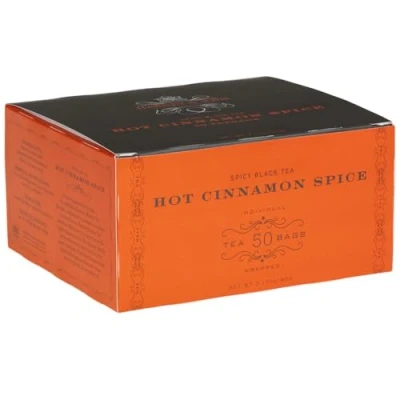 Afbeelding van Harney &amp; Sons Hot Kruidenkaneel Thee 100 g/101,2 g (50 theezakjes)