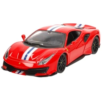 Image de Voiture Bburago Ferrari 488 Pista 1:24 Rouge