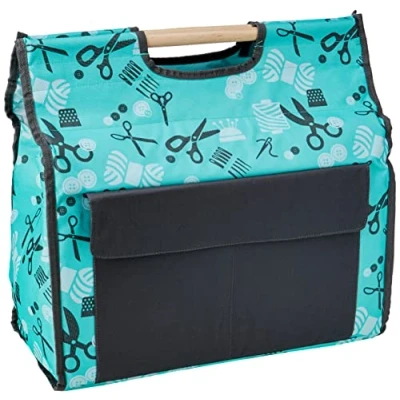 Afbeelding van Kleiber Naaimachinetas, polyester, blauw, 43 x 41 21 cm