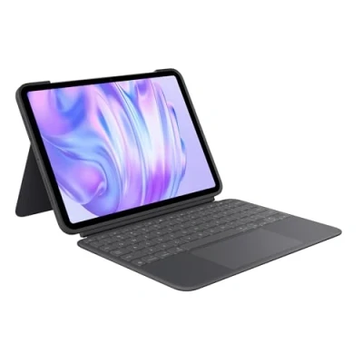 Afbeelding van Logitech Combo Touch QWERTY US International Smart Connector Grafiet