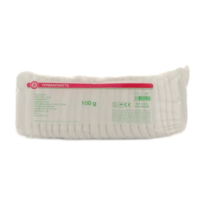Afbeelding van Noba Verbandwatten zigzag klauwen 100% katoen 100 gram