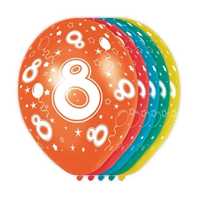 Afbeelding van Folat Ballon 8 jaar