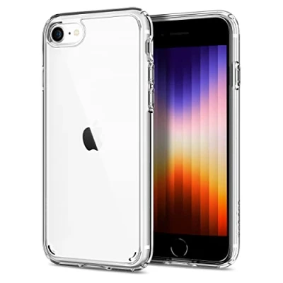Image de spigen ultra hybrid pour iphone 7 / 8 se 2020 2022 transparent