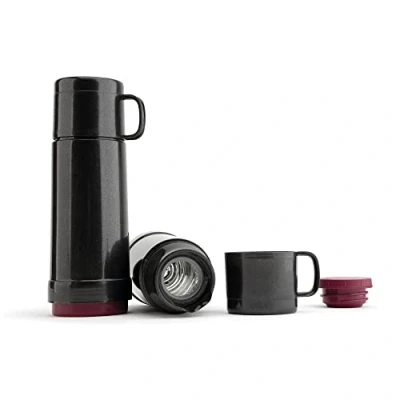 Afbeelding van Jata Hogar HTER2125 dubbelwandige glazen thermoskan 250 ml BPA vrij, luchtdichte sluiting, geur en smaakneutraal, deksel als glas,