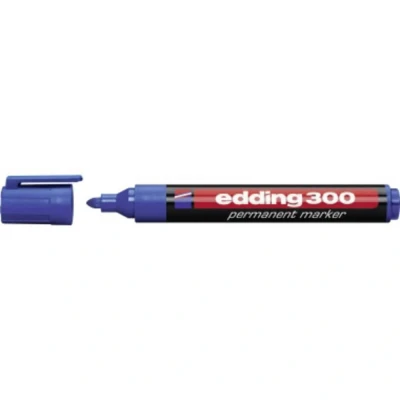 Afbeelding van Edding Permanent Marker 300 Blauw