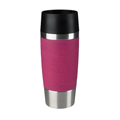 Afbeelding van EMSA 513550 Travel Mug Thermo /Isolatiebeker, 360 ml, Framboos