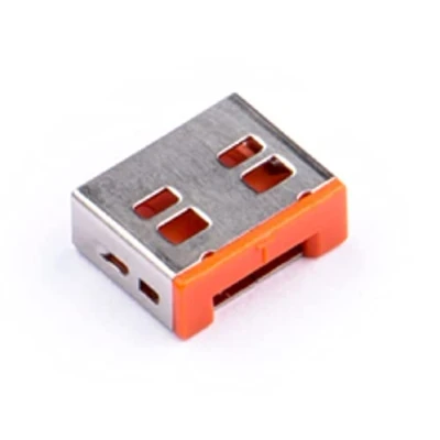 Afbeelding van Smartkeeper UL03P1OR USB A poortslot Set van 10 stuks Oranje Zonder sleutel
