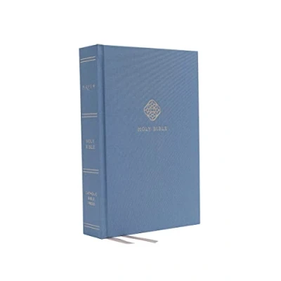 Afbeelding van NRSV, Catholic Bible, Journal Edition, Cloth over Board, Blue, Comfort Print Holy Bible