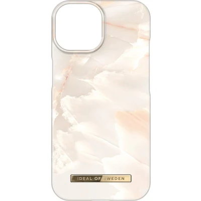 Afbeelding van Ideal Of Sweden Kunststof Back Cover Rose Pearl Marble Apple iPhone 15