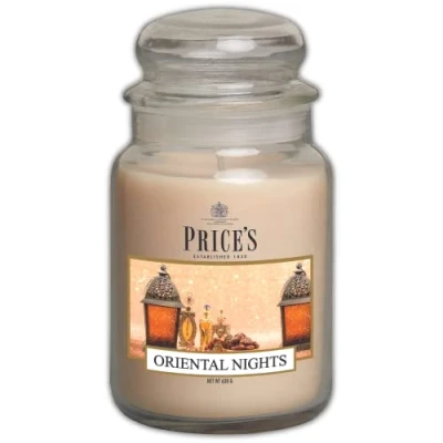 Afbeelding van Price&#039;s Oriental Nights Grande Jarre Kaars
