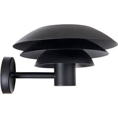 Afbeelding van DL31 buitenwandlamp Zwart, Staal Black
