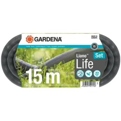 Afbeelding van Tuinslangset Gardena 15 meter (Textiel, Weerbestendig)