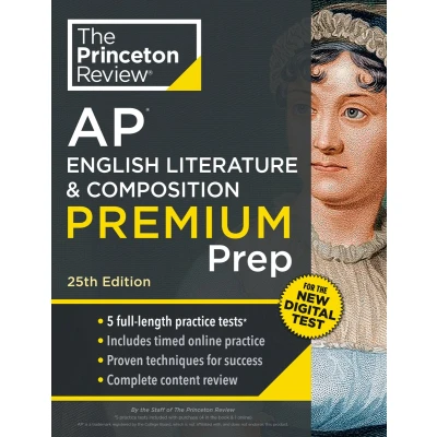 Afbeelding van College Test Preparation Princeton Review AP English Literature &amp; Composition Premium Prep, 25th Edition