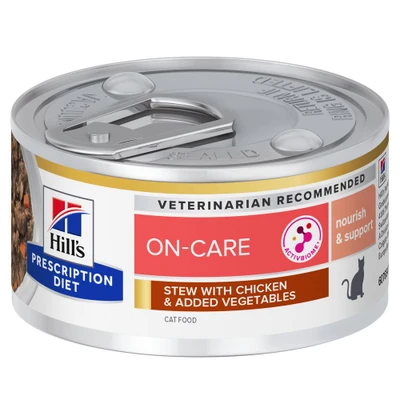 Afbeelding van 24 x 82 g Hill&#039;s Prescription Diet On Care met Kip kattenvoer nat
