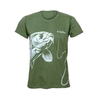Afbeelding van Carp Zoom T shirt Green M Vis