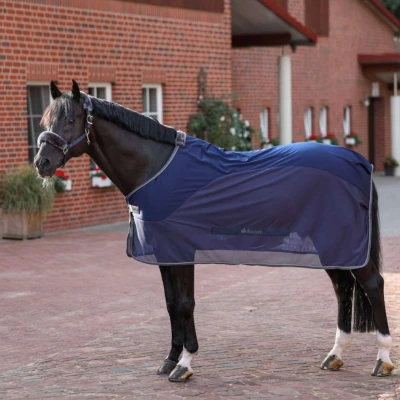 Afbeelding van Bucas Cooler Show Line Competition Navy/Grijs 130/175