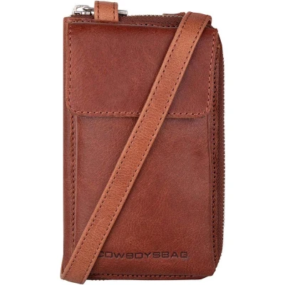 Afbeelding van Cowboysbag Garston Schoudertas, Maat: One Size, Cognac