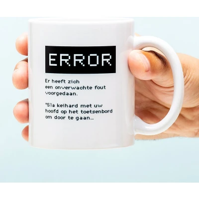 Afbeelding van Mok Error