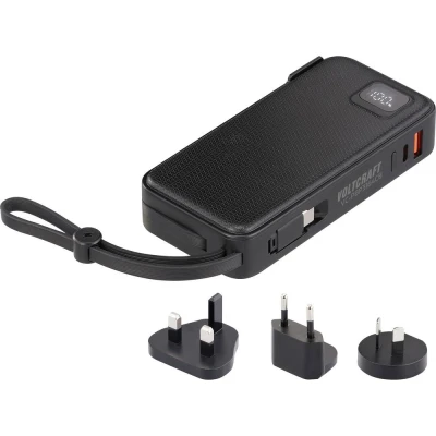 Afbeelding van VOLTCRAFT VC PBP3164CB Powerbank 10000 mAh Li ion Zwart