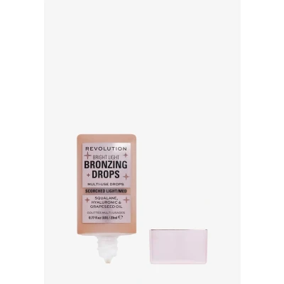 Afbeelding van Makeup Revolution Bright Light Bronzing Drops Bronzer, Maat: 23 ml, Bronze scorched