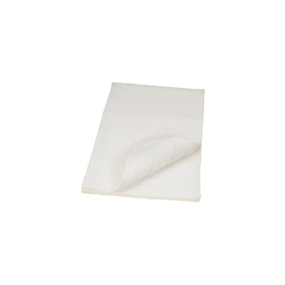 Afbeelding van Bobtuo Katoenen Handdoek Wit 50x85cm