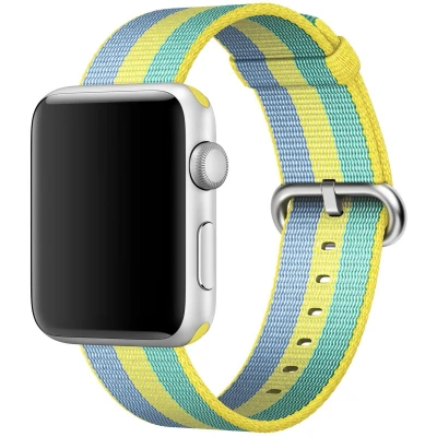 Afbeelding van Apple origineel Woven Nylon Watch 38mm / 40mm 41mm Pollen MPVY2ZM/A
