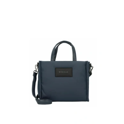 Afbeelding van TOM TAILOR Schoudertas Handtas Patti Zip Tote Bag Dark Blue Donkerblauw