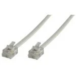 Image de MicroConnect Modular Straight câble de téléphone 5 m blanc