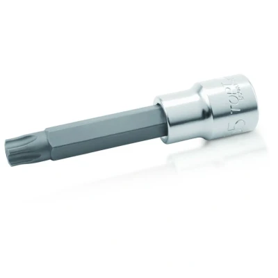 Afbeelding van TOPTUL BCOA1640 Steeksleutelelement 1/2 Torx T40 Chroom vanadium staal