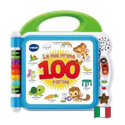 Afbeelding van Hasbro V Tech Mon Eerste Geïllustreerde Boek Mijn 100 Woorden, Veelkleurig, 80 601507 007