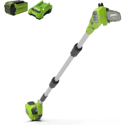 Afbeelding van Greenworks Stokzaag 40V Met Accu En Lader