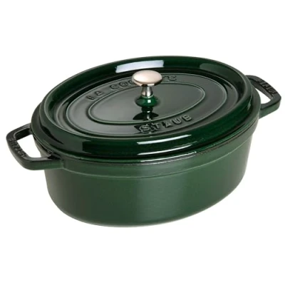 Afbeelding van Staub Cocotte, basilicum, ovaal, 29 cm, 40509 363 0