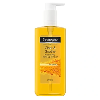 Afbeelding van Neutrogena Clear &amp; Soothe Micellar Jelly Make up Remover 200 ml