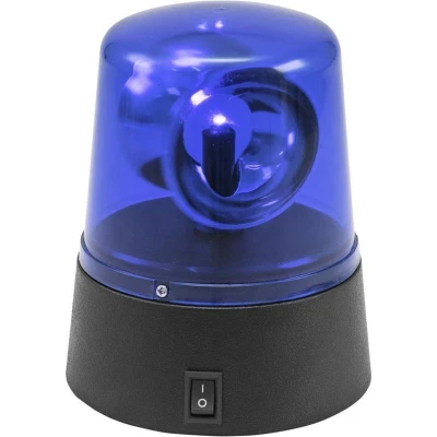 Afbeelding van Eurolite LED Mini Police Beacon blue USB/Battery